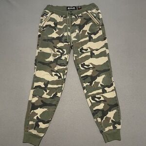 Ecko Unlimited‎ Men's Camo Sweat Pants Size 32 Drawstring Pockets Tapered